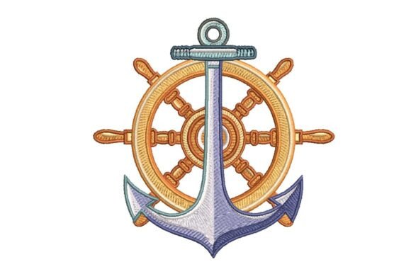 Anchor and Ship Wheel Embroidery Review