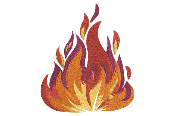 Camping Fire Flame Embroidery Design Review