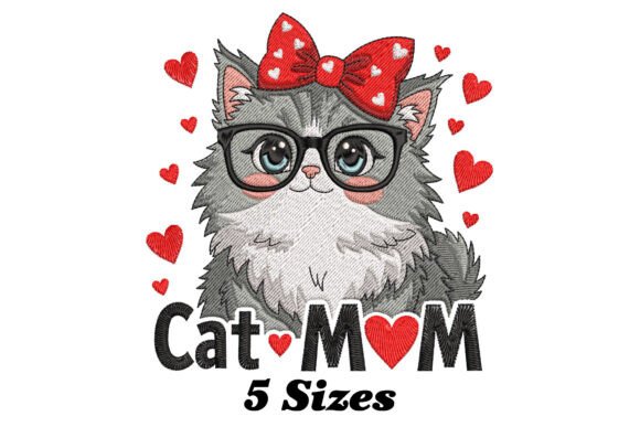 Cat Mom Embroidery Design Review