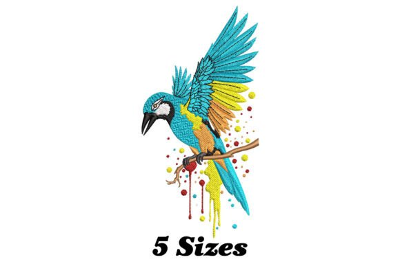 Colorful Bird Embroidery Review