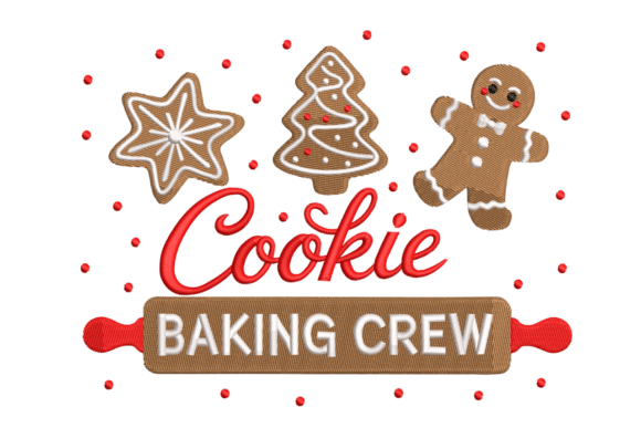 Cookie Baking Crew Embroidery Design Review