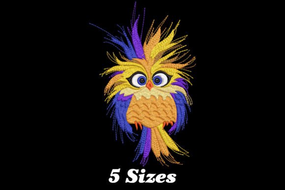 Crazy Birds with Big Eyes Embroidery Review