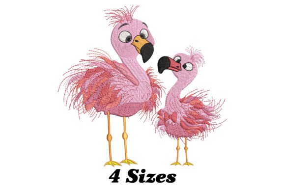 Crazy Flamingo Couple Embroidery Review