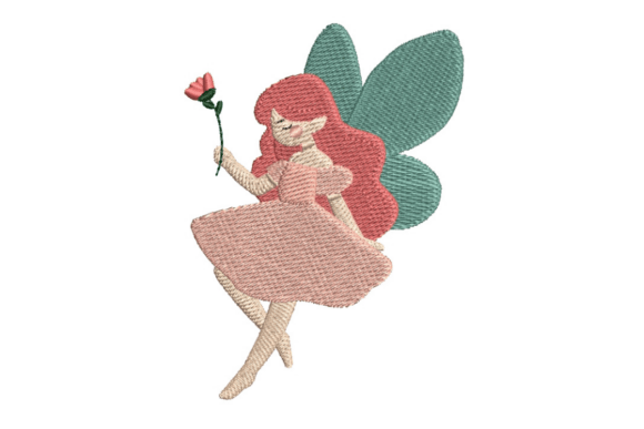 Fairy with Flower Embroidery Review