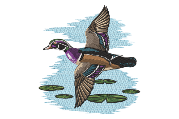 Flying Duck Embroidery Design Review
