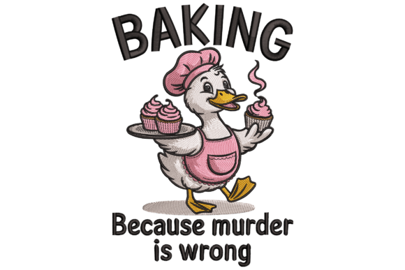 Funny Baking Duck Embroidery Review