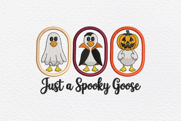 Just a Spooky Goose Embroidery Review