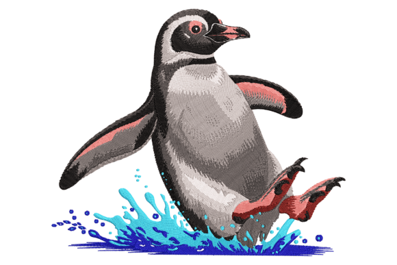 Penguin Splash Embroidery Review