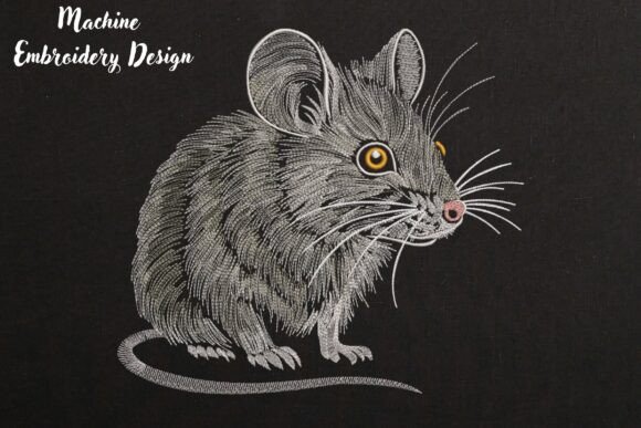 Realistic Mouse Embroidery Review