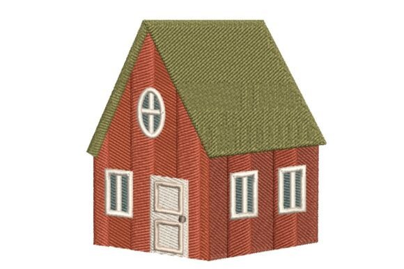 Rustic Red House Embroidery Review