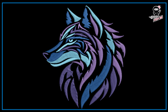 Tribal Wolf Portrait Embroidery Review